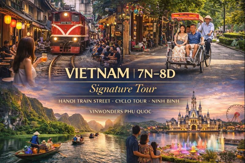 Signature Tour · Hanoi • Ninh Binh • Phu Quoc • Da Nang