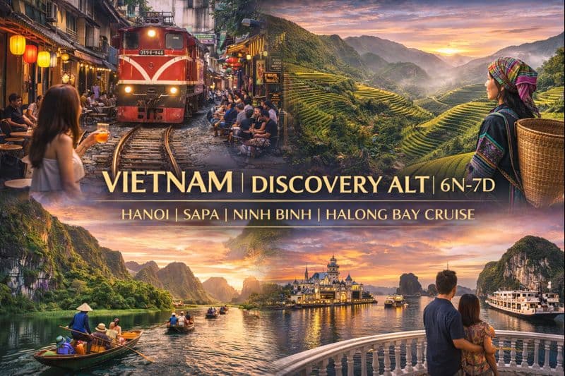 HANOI · SAPA · NINH BINH · HALONG BAY CRUISE