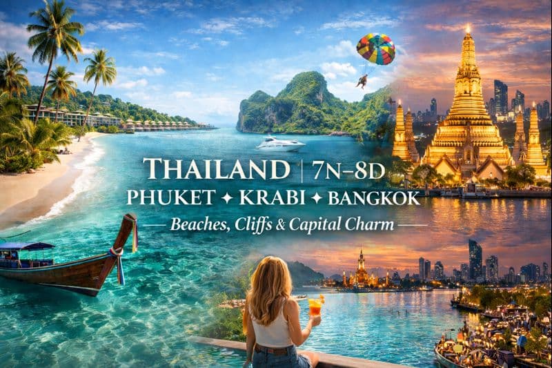 PHUKET ✦ KRABI ✦ BANGKOK Beaches, Cliffs & Capital Charm