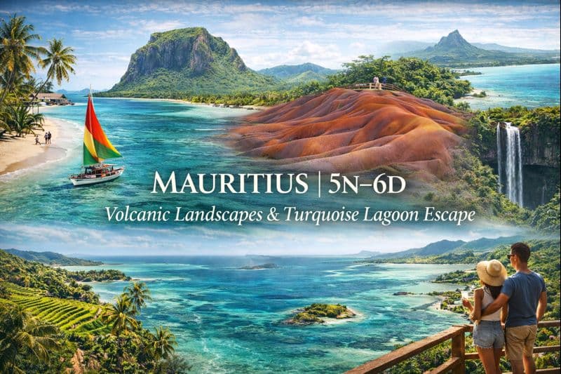 5N–6D Volcanic Landscapes & Turquoise Lagoon Escape