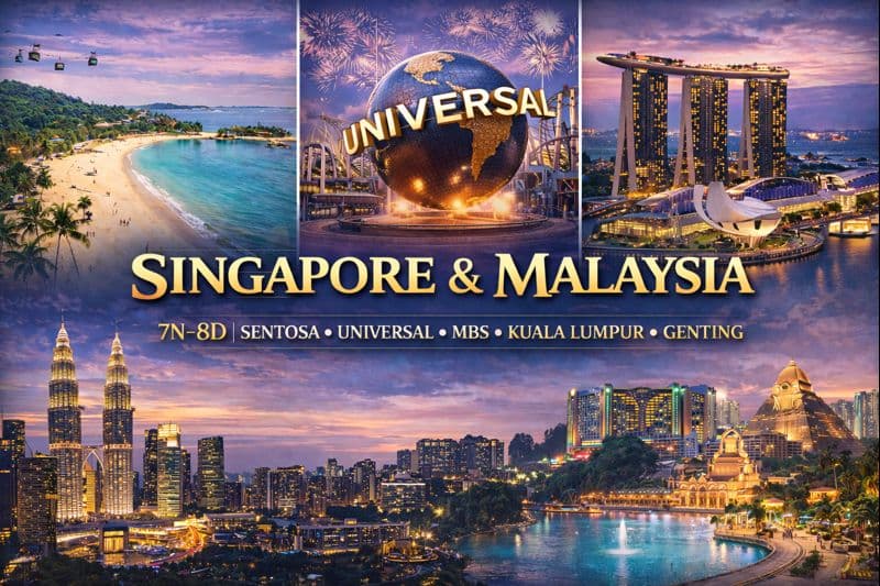 SENTOSA ✦ UNIVERSAL ✦ MBS ✦ KUALA LUMPUR ✦ GENTING ✦ SUNWAY