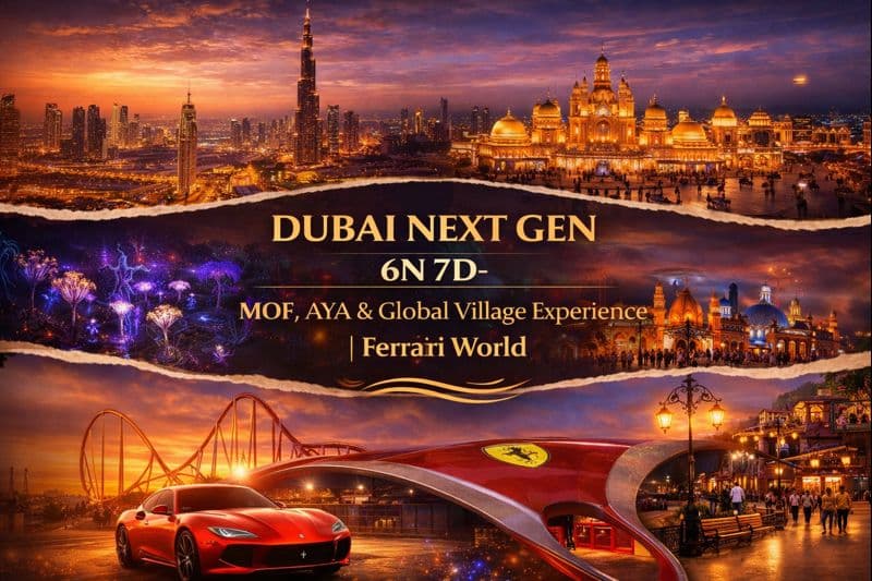 MOF,AYA & Global Village Experience · Ferrari World