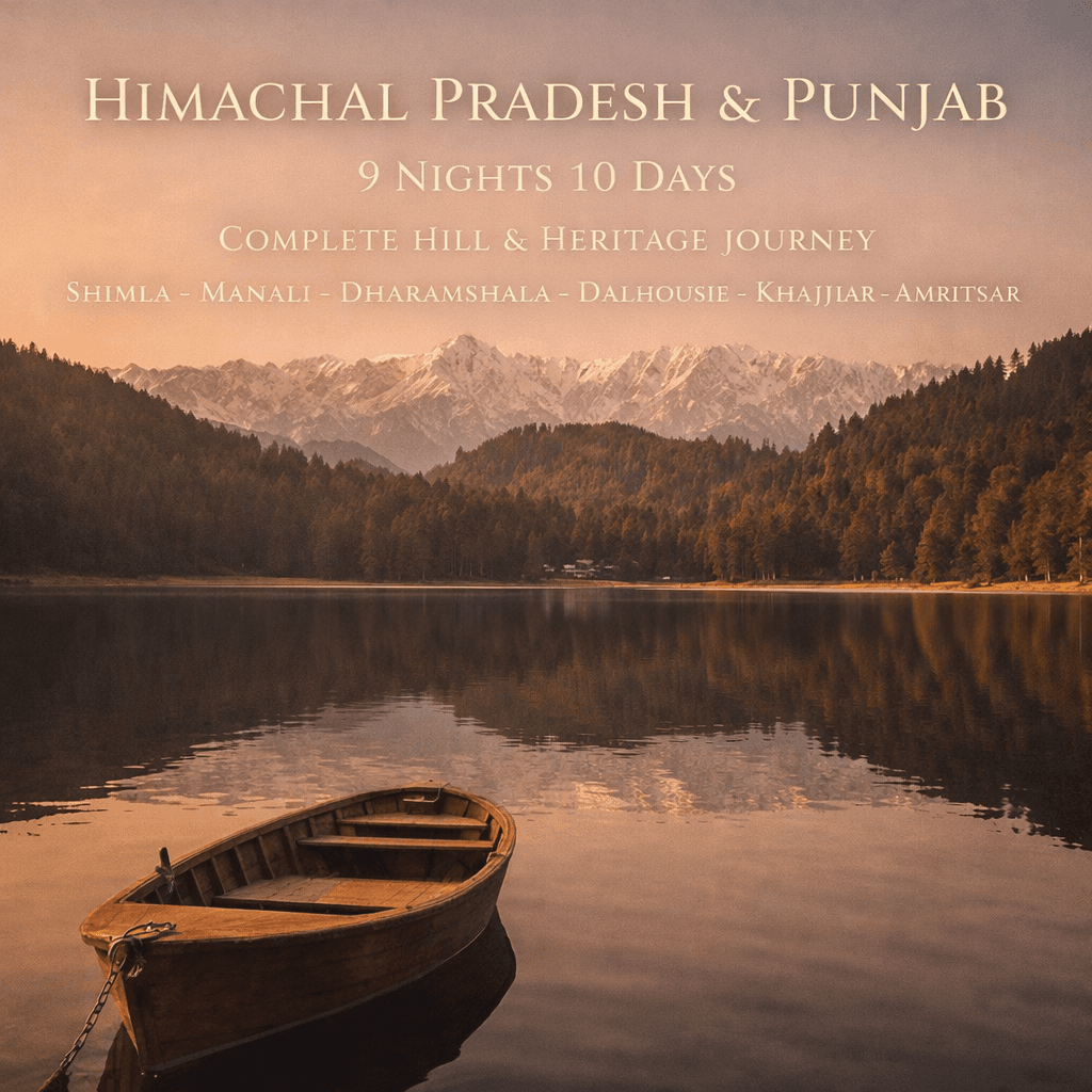COMPLETE HILL & HERITAGE JOURNEY · SHIMLA – MANALI – DHARAMSHALA – DA…