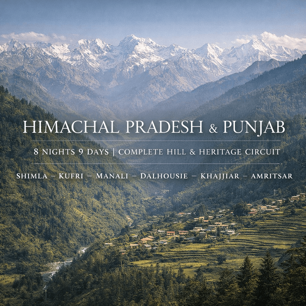 COMPLETE HILL & HERITAGE CIRCUIT · SHIMLA – KUFRI – MANALI – DALHOUSI…