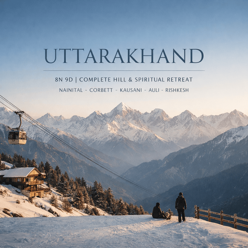 COMPLETE HILL & SPIRITUAL RETREAT · NAINITAL – CORBETT – KAUSANI – AU…