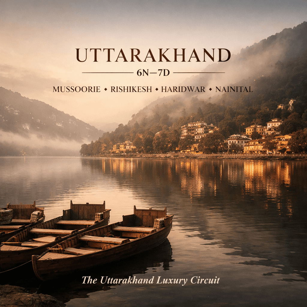 MUSSOORIE ✦ RISHIKESH ✦ HARIDWAR ✦ NAINITAL The Uttarakhand Luxury Ci…