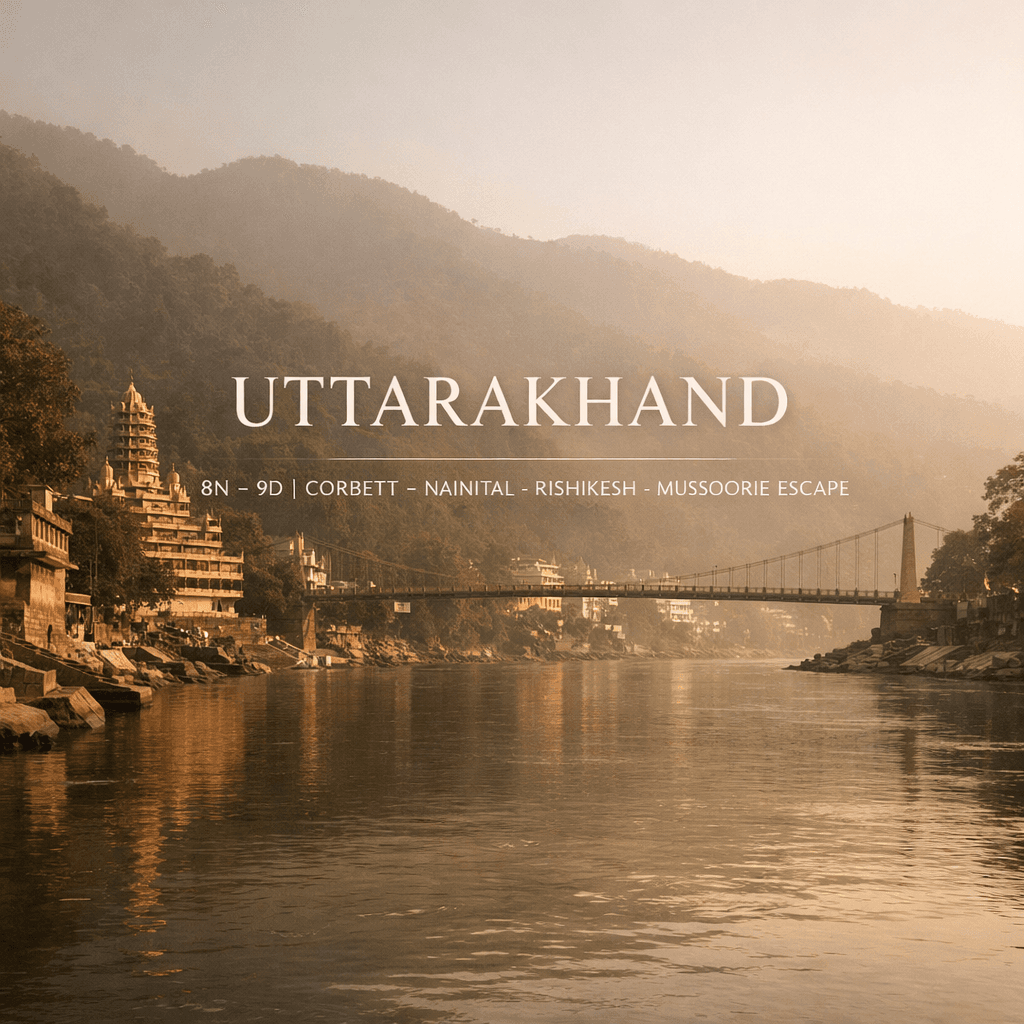 CORBETT – NAINITAL – RISHIKESH – MUSSOORIE ESCAPE