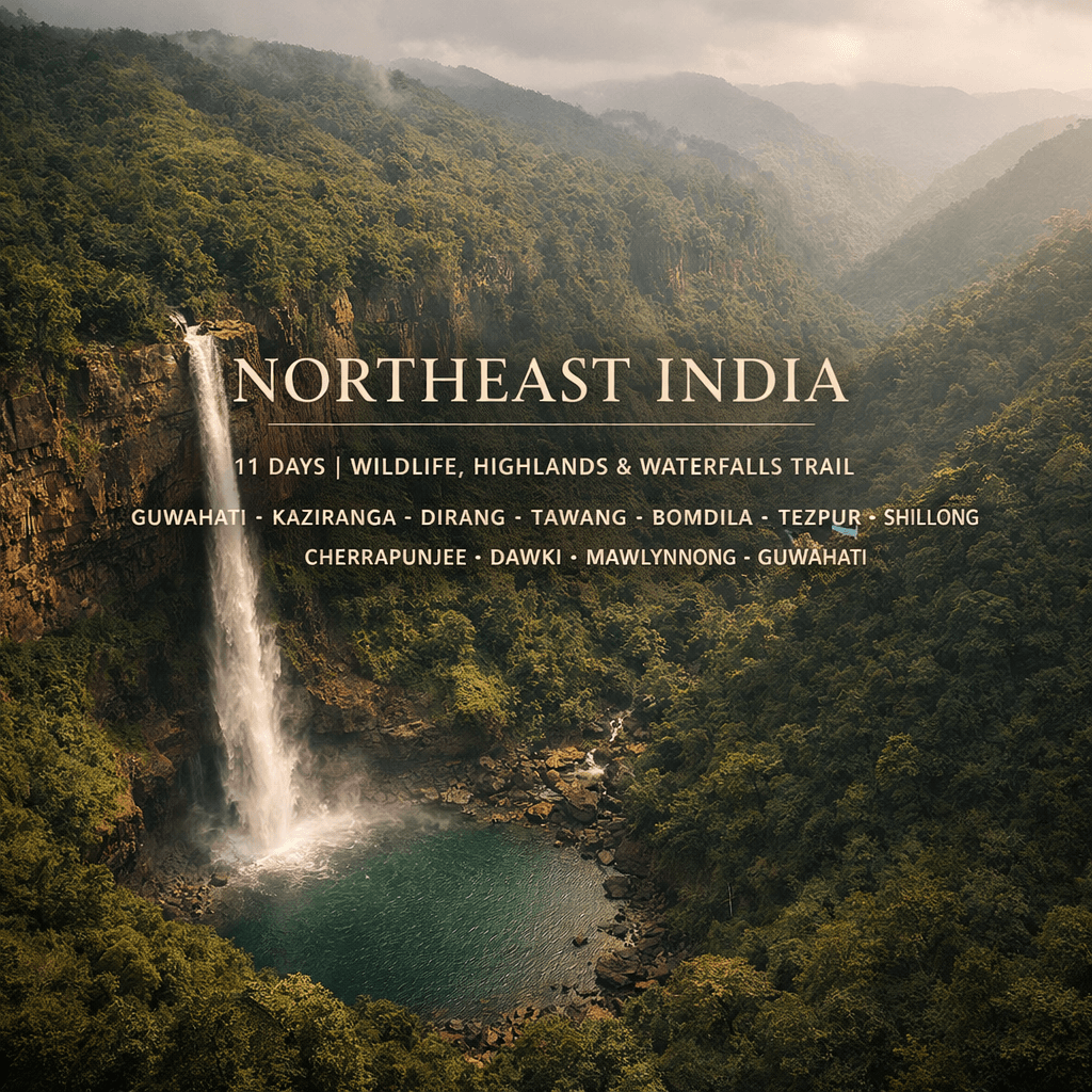 SHILLONG ✦ LAITLUM ✦ DAWKI ✦ CHERRAPUNJEE The Ultimate Meghalaya Trail
