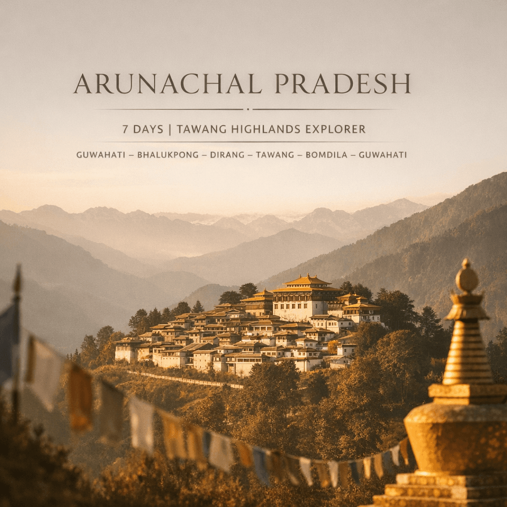TAWANG HIGHLANDS EXPLORER · GUWAHATI – BHALUKPONG – DIRANG – TAWANG –…