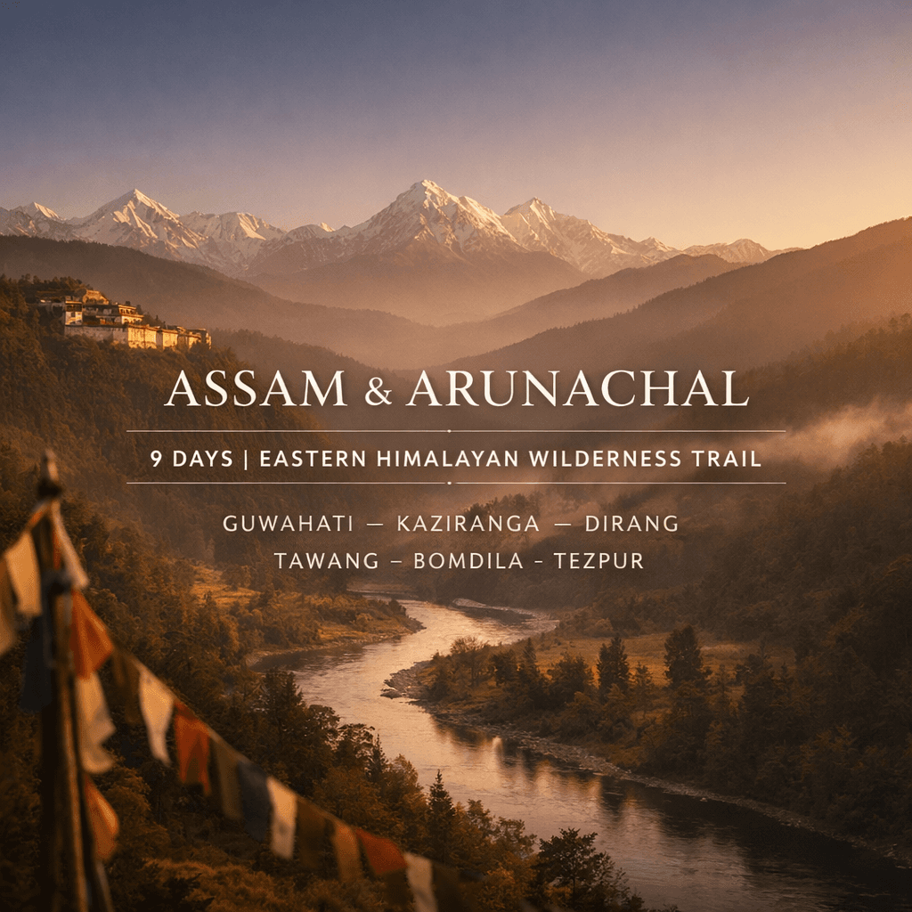 EASTERN HIMALAYAN WILDERNESS TRAIL · GUWAHATI – KAZIRANGA – DIRANG –…