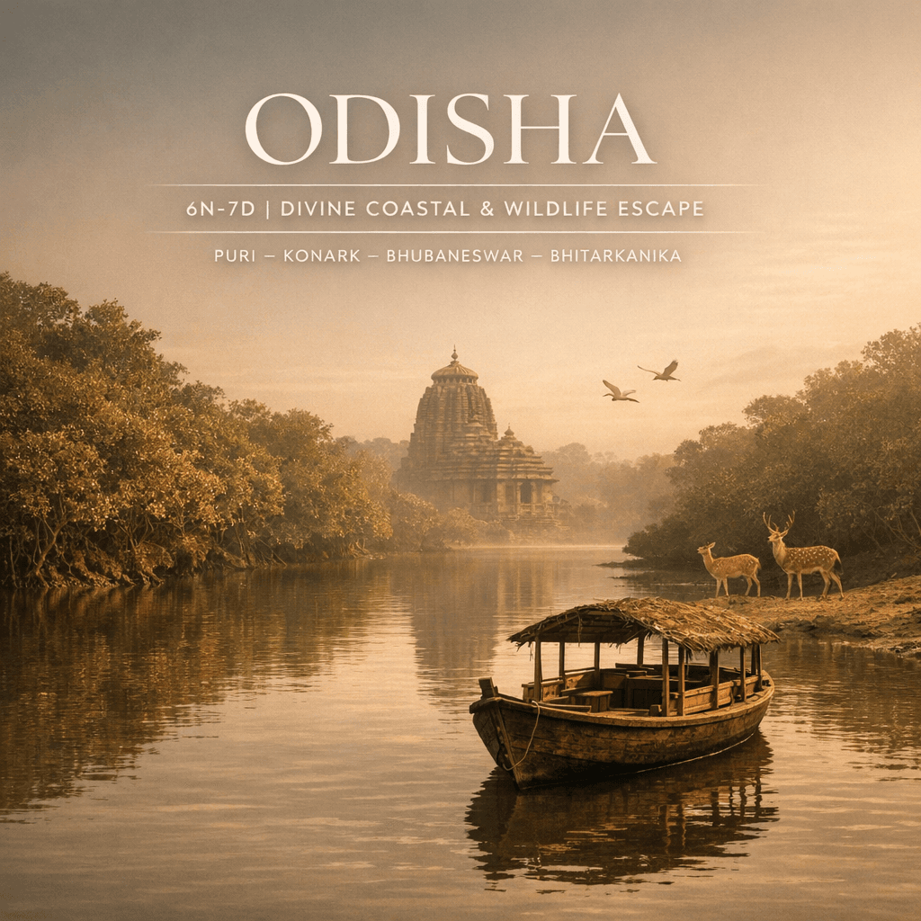 DIVINE COASTAL & WILDLIFE ESCAPE · PURI – KONARK – BHUBANESWAR – BHIT…