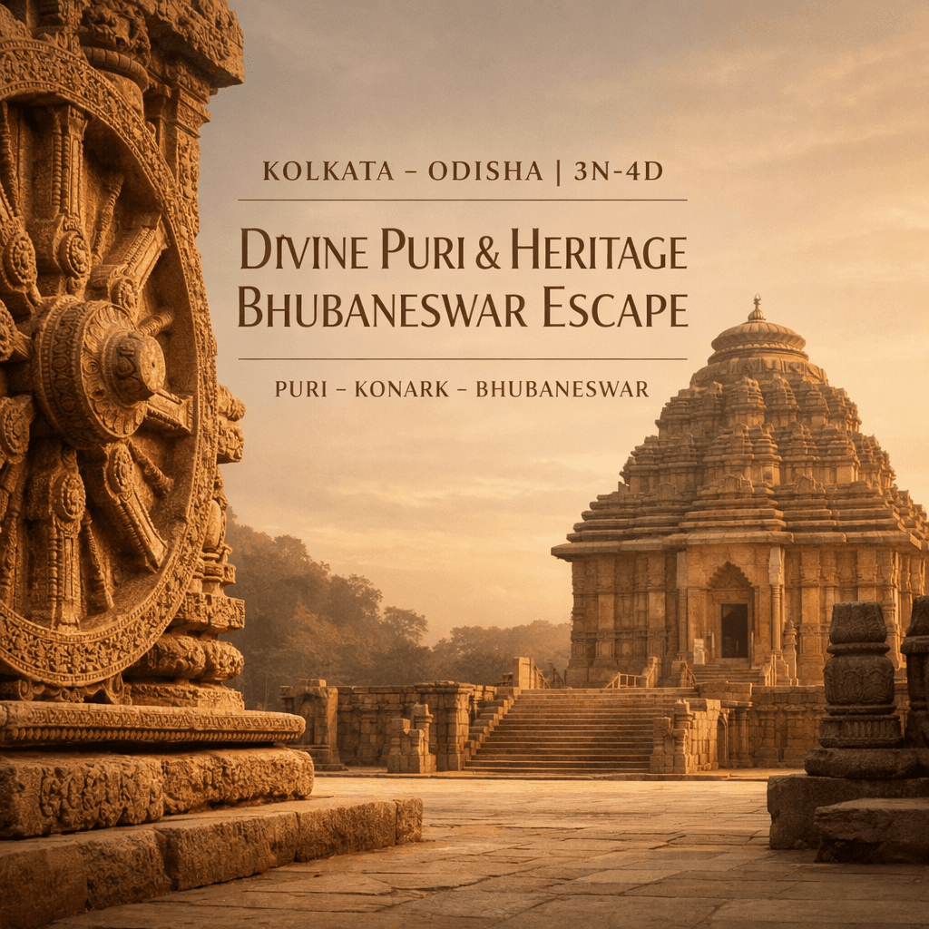 DIVINE PURI & HERITAGE BHUBANESWAR ESCAPE · PURI – KONARK – BHUBANESWAR