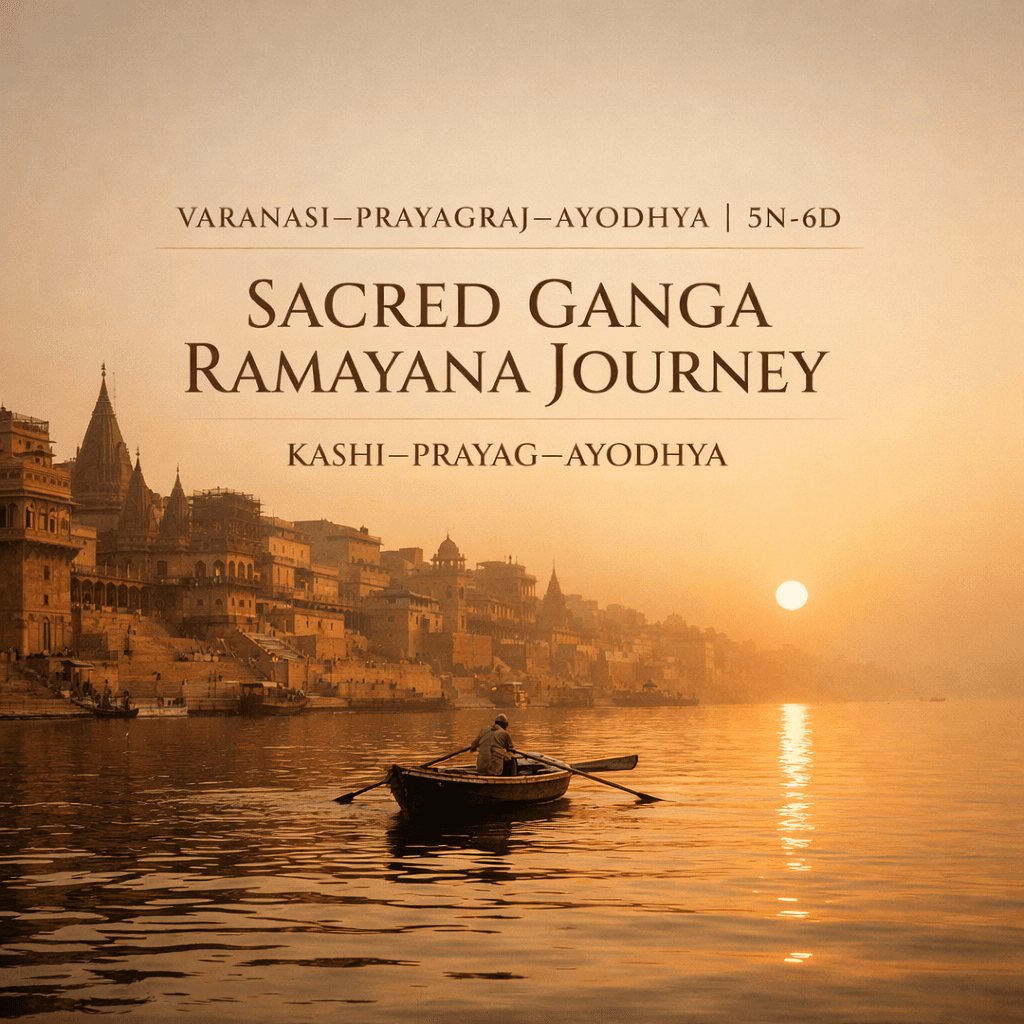SACRED GANGA RAMAYANA JOURNEY · KASHI–PRAYAG–AYODHYA