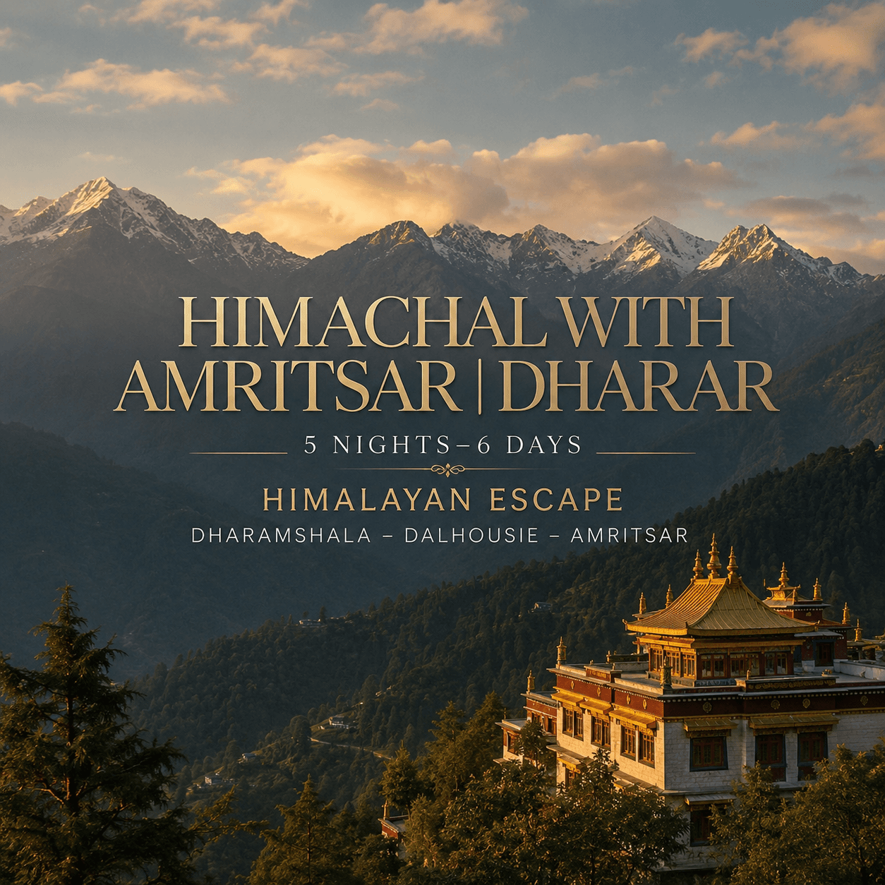 HIMALAYAN ESCAPE · DHARAMSHALA – DALHOUSIE – AMRITSAR
